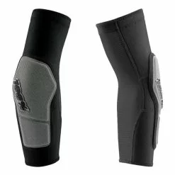 100 Percent Gomitiere 100% Ridecamp Nero Logo Grigio