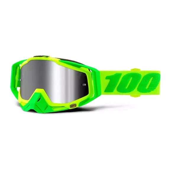 100 Percent Maschera 100% Racecraft Plus Verde Lente A Specchio Grigio 3 100 Percent Maschera 100% Racecraft Plus Verde Lente A Specchio Grigio