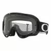 Maschera Oakley O-Frame MX XS Jet Black Con Lenti Clear