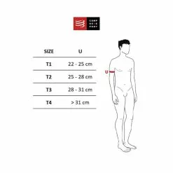 Manicotti Compressport ArmForce Ultralight Bianco 7 Manicotti Compressport ArmForce Ultralight Bianco -Vendite Biciclette MTB CPS U COM armwarmers st v2