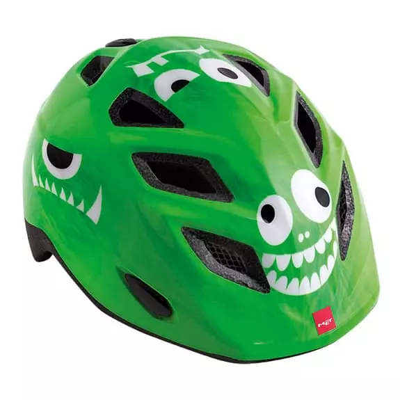 Casco MET Elfo Verde Mostro Bambini 3 Casco MET Elfo Verde Mostro Bambini