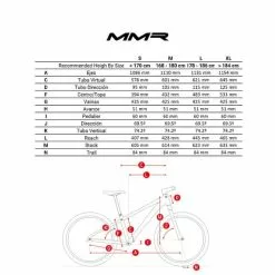 Bicicletta MTB MMR Rakish 90 Grigio Rosso -Vendite Biciclette MTB MMR mtb rakish st v2 6