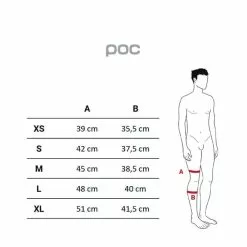 Ginocchiere POC Oseus VPD Knee Nero -Vendite Biciclette MTB POC U COM knee pads st v1