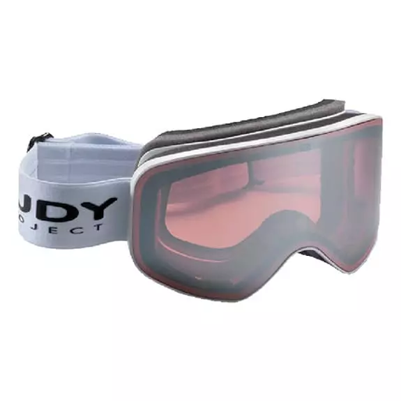 Maschera Rudy Project Skermo Bianco Opaco Lenti Kayvon Red 3 Maschera Rudy Project Skermo Bianco Opaco Lenti Kayvon Red