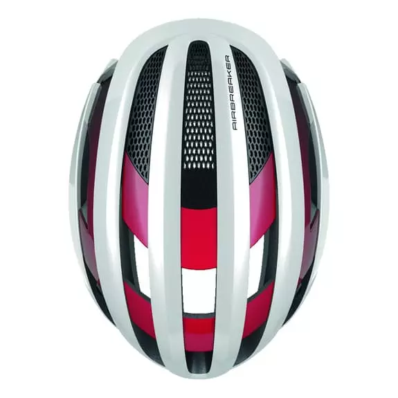 Casco Abus AirBreaker Bianco Rosso 6 Casco Abus AirBreaker Bianco Rosso - immagine 4