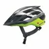 Casco Abus Moventor Quin Giallo Grigio