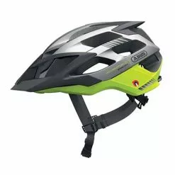 Casco Abus Moventor Quin Giallo Grigio