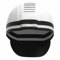 ALE Cappellino Alé Line Bianco Nero -Vendite Biciclette MTB ale l23155401 003