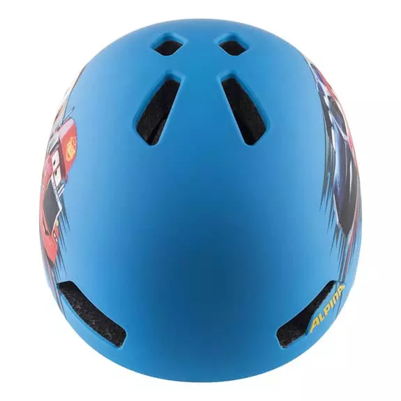 Casco Alpina Hackney Disney Cars Blu Bambini 4 Casco Alpina Hackney Disney Cars Blu Bambini - immagine 2