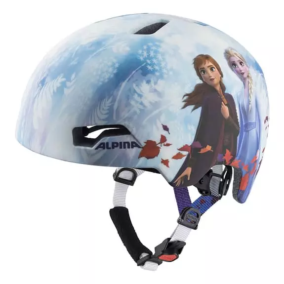 Casco Alpina Hackney Disney Frozen II Blu Bianco Bambini 3 Casco Alpina Hackney Disney Frozen II Blu Bianco Bambini