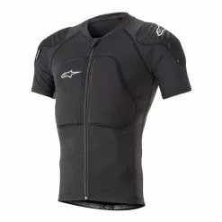 Giacca De Protezione Alpinestars Paragon Lite Manica Corta Nero
