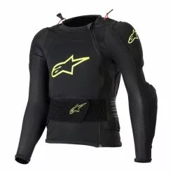 Giacca Protettiva Alpinestars Bionic Nero Giallo Bambini