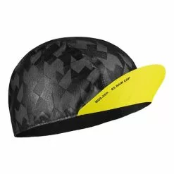 Cappellino Assos Equipe RS Rain Nero Giallo -Vendite Biciclette MTB ass p13.70.744.32 2