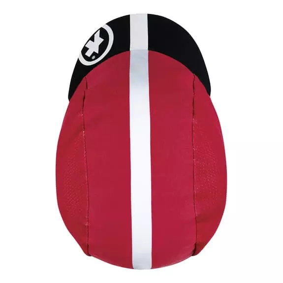 Cappellino Assos Assosoires Summer Rosso Nero 5 Cappellino Assos Assosoires Summer Rosso Nero - immagine 3