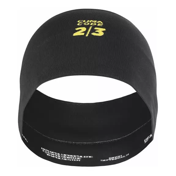 Fascia Per Capelli Assos Spring Nero 3 Fascia Per Capelli Assos Spring Nero