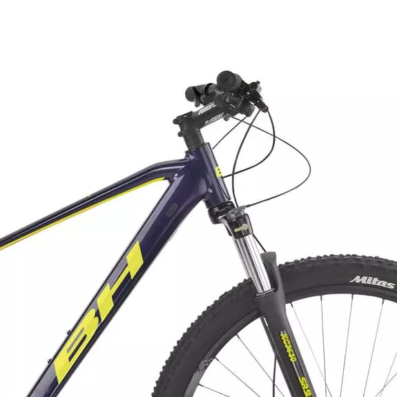 BH Bikes Bicicletta MTB BH Spike 2.5 29" Shimano Deore 1x10V Bluastro Giallo 4 BH Bikes Bicicletta MTB BH Spike 2.5 29" Shimano Deore 1x10V Bluastro Giallo - immagine 2