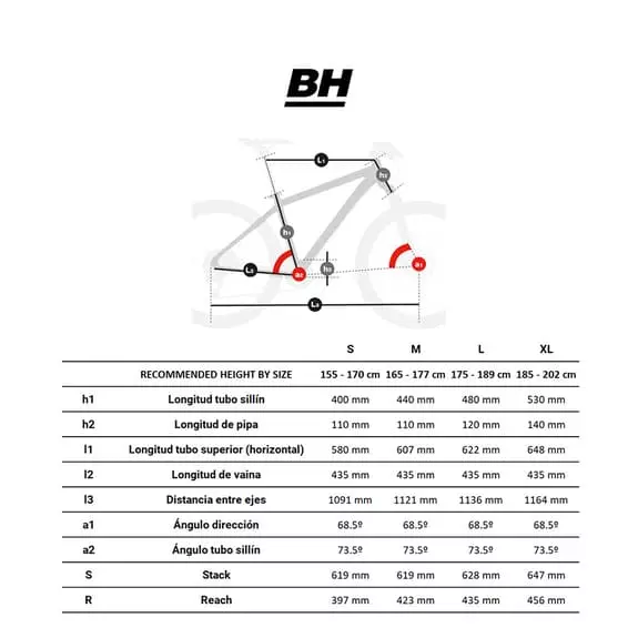 BH Bikes Bicicletta MTB BH Expert 4.0 Shimano Deore 1x12V Bluastro 8 BH Bikes Bicicletta MTB BH Expert 4.0 Shimano Deore 1x12V Bluastro - immagine 6