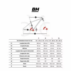 BH Bikes Bicicletta MTB BH Ultimate 8.0 Nero -Vendite Biciclette MTB bh mtb ultimaterc st v1 2