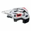 Casco Bell Super DH Spherical Bianco Nero Rosso
