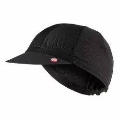 Cappellino Castelli Premio Rosso Corsa Nero