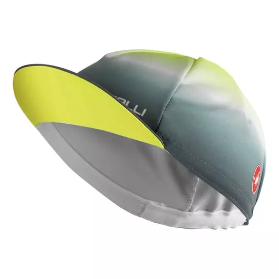 Cappellino Castelli Dolce Verde Scuro Giallo Donna 4 Cappellino Castelli Dolce Verde Scuro Giallo Donna - immagine 2