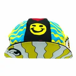 Cappellino Cinelli Ana Benaroya Eye Of The Storm Nero Multicolor -Vendite Biciclette MTB ci c0011 002