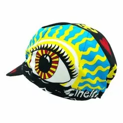 Cappellino Cinelli Ana Benaroya Eye Of The Storm Nero Multicolor -Vendite Biciclette MTB ci c0011 003