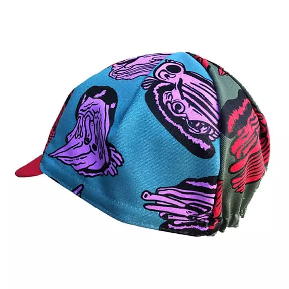 Cappellino Cinelli Stevie Gee Melt Faces Rosa Multicolor 5 Cappellino Cinelli Stevie Gee Melt Faces Rosa Multicolor - immagine 3