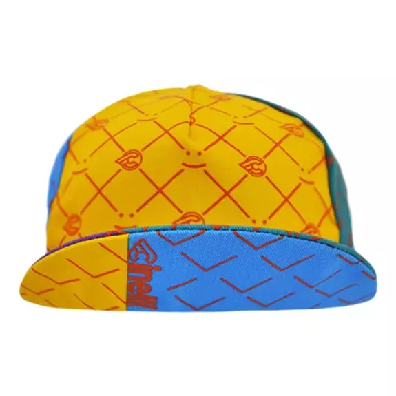 Cappellino Cinelli Smile Giallo Lilla Blu 4 Cappellino Cinelli Smile Giallo Lilla Blu - immagine 2