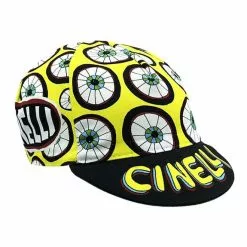 Cappellino Cinelli Deep Love Giallo