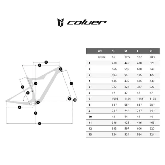 Bicicletta MTB Coluer Stake CR 5.1 Nero Rosso 4 Bicicletta MTB Coluer Stake CR 5.1 Nero Rosso - immagine 2
