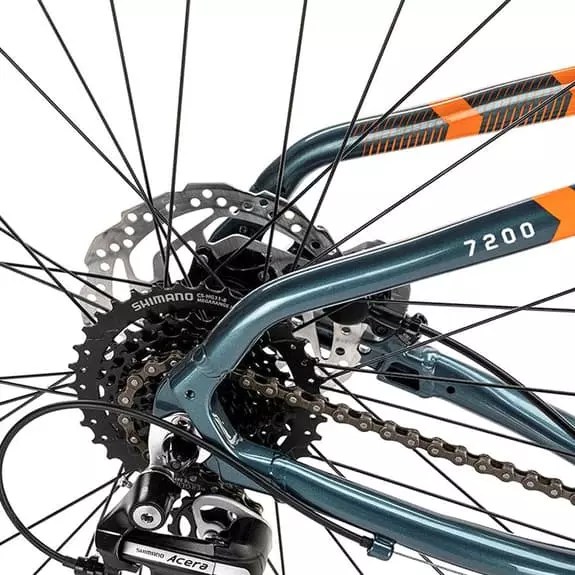 Conor WRC Bicicletta MTB Conor - WRC 7200 29" Grigio-blu 4 Conor WRC Bicicletta MTB Conor - WRC 7200 29" Grigio-blu - immagine 2