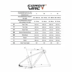Conor WRC Bicicletta MTB Conor - WRC 7200 29" Grigio-blu 13 Conor WRC Bicicletta MTB Conor - WRC 7200 29" Grigio-blu -Vendite Biciclette MTB conor mtb 9500 st v2 2022 5