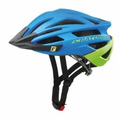 Casco Cratoni Agravic MTB Blu Verde Lime Mate