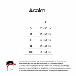 Casco Cairn Bike Quartz Visor LED USB Nero Chiaro 9 Casco Cairn Bike Quartz Visor LED USB Nero Chiaro -Vendite Biciclette MTB crn u com helmet st v1 1 45