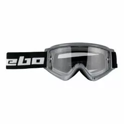 Maschera Hebo Gravity II Grigio Con Lente Trasparente
