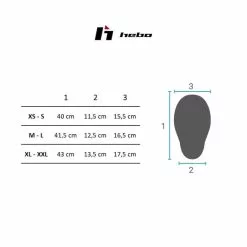 Ginocchiere Hebo Defender Nero -Vendite Biciclette MTB hebo rodilleras st v1