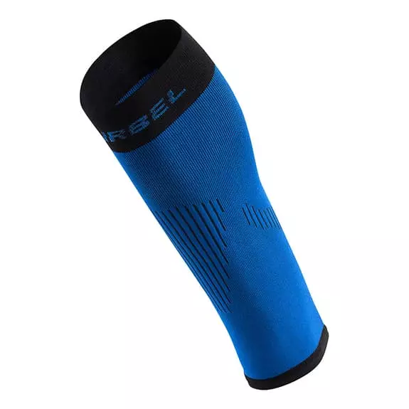 Gambali A Compressione Lurbel Ultra Blu Logo Nero 3 Gambali A Compressione Lurbel Ultra Blu Logo Nero