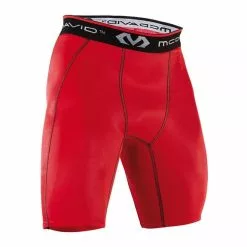 Pantaloncini McDavid Cross Compression Shorts Rosso