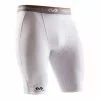 Pantaloncini McDavid Compression Shorts Bianco