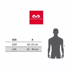 Manicotti Compressione McDavid Bianco -Vendite Biciclette MTB mcdavid manguitos 6566r st v1 2