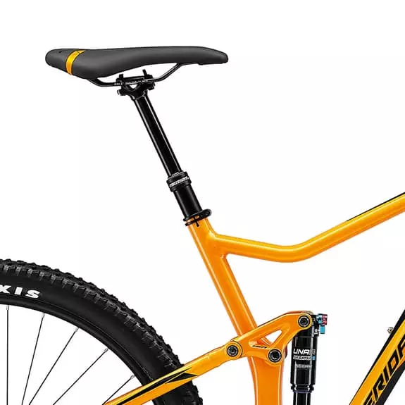 Bicicletta MTB Merida One-Twenty 400 Nero Aranciato 4 Bicicletta MTB Merida One-Twenty 400 Nero Aranciato - immagine 2