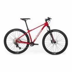 Bicicletta MTB Merida Big Nine 500 Rosso Bianco Polare