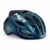Casco MET Rivale MIPS Blu Metallizzato -Vendite Biciclette MTB mt 713680 c 001