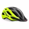 Casco MET Crossover Giallo Grigio Opaco