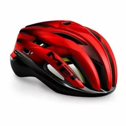 Casco MET Trenta MIPS Rosso Metalizzato Nero