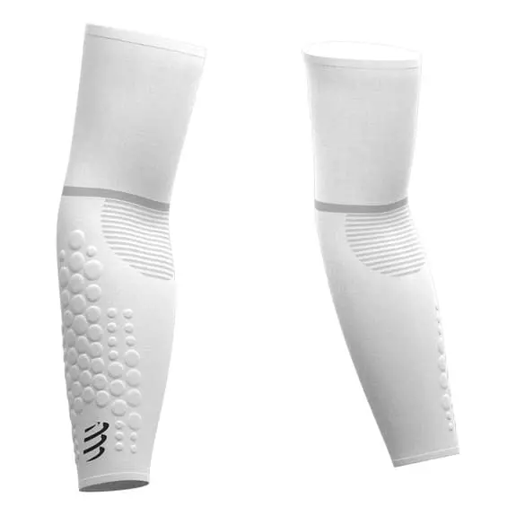 Manicotti Compressport ArmForce Ultralight Bianco 3 Manicotti Compressport ArmForce Ultralight Bianco