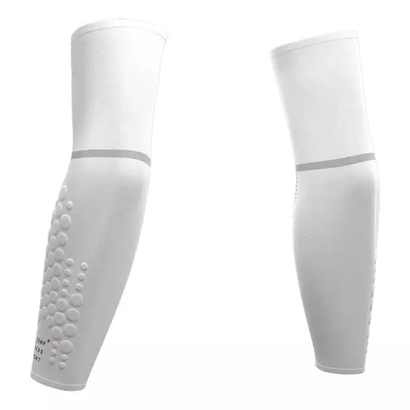 Manicotti Compressport ArmForce Ultralight Bianco 4 Manicotti Compressport ArmForce Ultralight Bianco - immagine 2