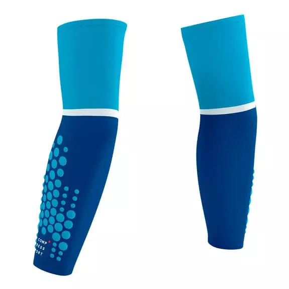 Manicotti Compressport ArmForce Ultralight Blu 4 Manicotti Compressport ArmForce Ultralight Blu - immagine 2