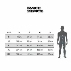 Salopette Di Protezione Race Face Flank Liner Nero -Vendite Biciclette MTB raceface textil home st v1